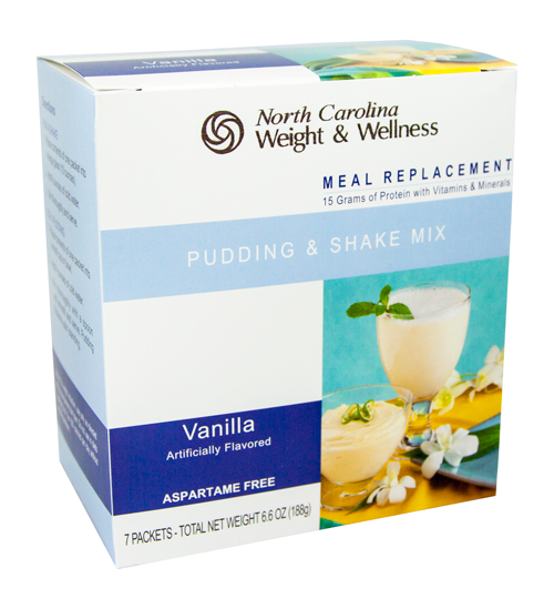 Vanilla Pudding & Shake - Meal Replacement – North Carolina Weight